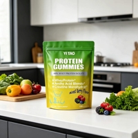 Gummies d'Isolat de Protéine de Lactosérum OEM/ODM avec Créatine et Acides Aminés, 120 Unités, Soutien à la Récupération Musculaire et à la Croissance Post-Entraînement.