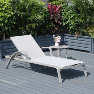 เตียงอาบแดดกลางแจ้งสำหรับโรงแรมริมชายหาด  วิลล่า  กันน้ำ  ทนแดด  สำหรับพักผ่อน - Product Image 1