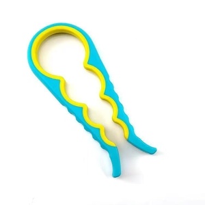 Ouvre-bocal et ouvre-boîte 4-en-1 – Pince à bocal, ouvre-couvercle, ouvre-bouteille, ouvre-boîte – Poignée en caoutchouc antidérapante – Gadget de cuisine facile à utiliser - Product Image 2