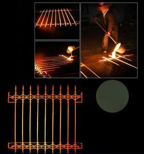 OEM Custom Fence <strong>Design</strong> and Manufacturing Iron/Steel <strong>Casting</strong> Services - Product Image 4