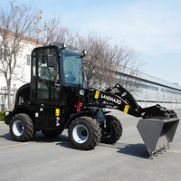 Chargeuse sur pneus Landward TW1500, capacité nominale 1500 kg, chargeuse télescopique, moteur Yunnei, chargeuse compacte 4x4, 4250 kg, livraison gratuite