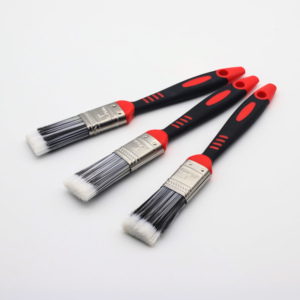 Juego de Brochas de Pintura Industriales Personalizables para Bricolaje, Cerdas Puras con Mango de Goma, Compatible con OEM para Pulido - Product Image 3