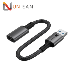 2-Trong-1 OTG Cáp Truyền Dữ Liệu 5Gbps USB 3.0 Loại Một Nam Để Loại C Nữ Adapter Cho SSD Điện Thoại Di Động Android Bộ Sạc - Product Image 2