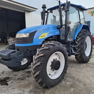 Maquinaria agrícola tractores usados 135hp 4x4wd equipo agrícola tractores de ruedas Europa tractores