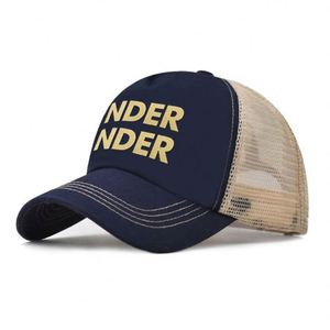 Custom Design Your Own Logo Trucker Baseball <b>Cap</b> Cotton 5 Panel Mesh <b>Snap</b> Back Men Bulk Trucker Hat - Product Image 1