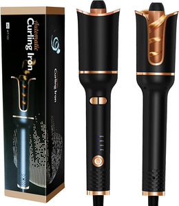 <span class=keywords><strong>Fer</strong></span> à boucler automatique rotatif professionnel, outil de coiffure, baguette magique pour ondulations - Product Image 1