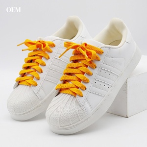 Personnalisé 50-200cm Longueur Chaussures Lacets 8mm Large Polyester 29 Couleurs Ruban Chaussures Bandes De Dentelle Corde Épaisse Lacets Avec Sacs - Product Image 6