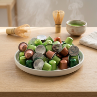 Capsules de Matcha de Qualité Cérémoniale 100% Pure, Marque Blanche en Gros, Provenant de la Ferme de Thé du Guizhou à Prix Bas