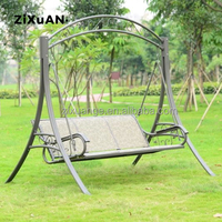 Chaise hamac de jardin de luxe, fauteuil à bascule, sièges suspendus pour deux ou trois balançoires