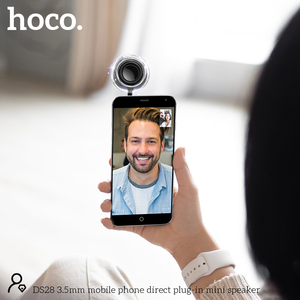 Hoco Loa <span class=keywords><strong>Mini</strong></span> Cắm Trực Tiếp Cho Điện Thoại Di Động 3.5Mm Nhỏ Gọn Và Tinh Tế OEM DS28 - Product Image 6