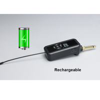 Microphone sans fil universel à double canal à fréquence IR dynamique ajustable avec une portée de 80 à 100 m pour le karaoké