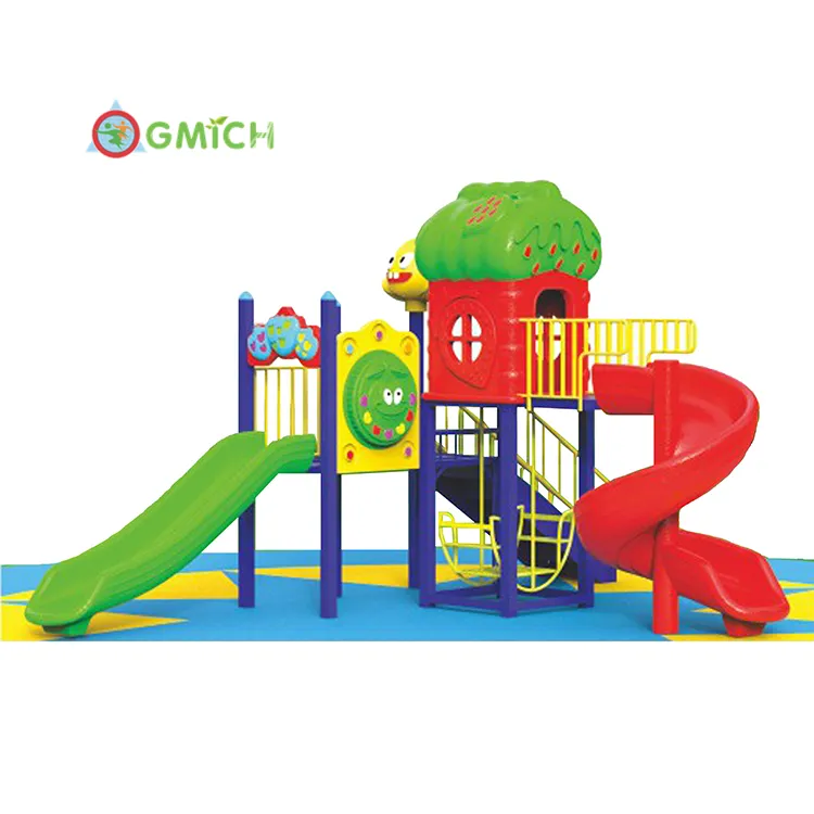 Small and cheap toys playground kids plastic slide swing sets playground outdoor kids play games JMQ-C191812