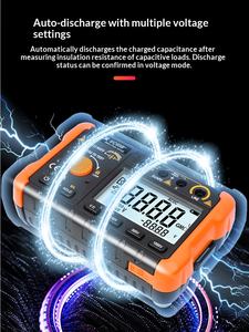 Équipement AOI Victory VC60B+ Mégohmmètre numérique 500v1000 Détecteur intelligent Électricien Garantie 1 an 1,5 kg - Product Image 1