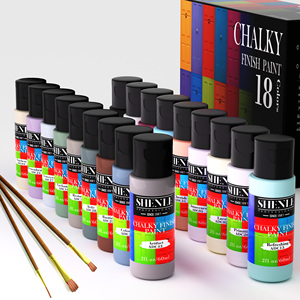 18 màu 60ml Sơn Tự làm đặc biệt cho cửa gỗ, bàn ghế sơn phấn - Product Image 1