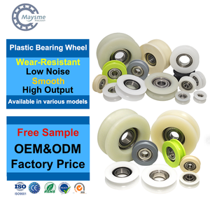 Rouleau de palier en forme de U en matériau POM haute résistance ID12mm <span class=keywords><strong>Poulie</strong></span> en plastique Haute température Résistant aux produits chimiques Roue de <span class=keywords><strong>courroie</strong></span> - Product Image 1