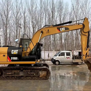 Excavadora de cadenas CAT315DL usada de 15 toneladas, alta eficiencia operativa, motor y bomba de alta calidad, equipo de construcción pesada en venta - Product Image 4