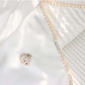 Tùy Chỉnh Mềm Minky Hai Lớp Bé Chăn Chống-Đóng cọc Bán Buôn Trẻ Em Bộ Đồ Giường Chăn Với Minky Dot Thiết Kế - Product Image 5