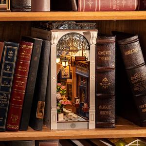 Robotime Rolife, Casa Miniatura para Armar, Juguetes <span class=keywords><strong>de</strong></span> Ensamblaje, TGB10 Arcade Dating Book Nooks, Rompecabezas 3D <span class=keywords><strong>de</strong></span> Madera - Product Image 3