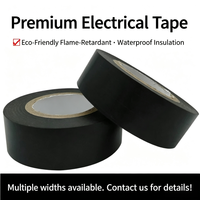 Ruban isolant électrique en PVC de qualité supérieure, écologique, ignifuge, étanche, résistant au froid et à la chaleur, pour faisceaux de câbles et réparations