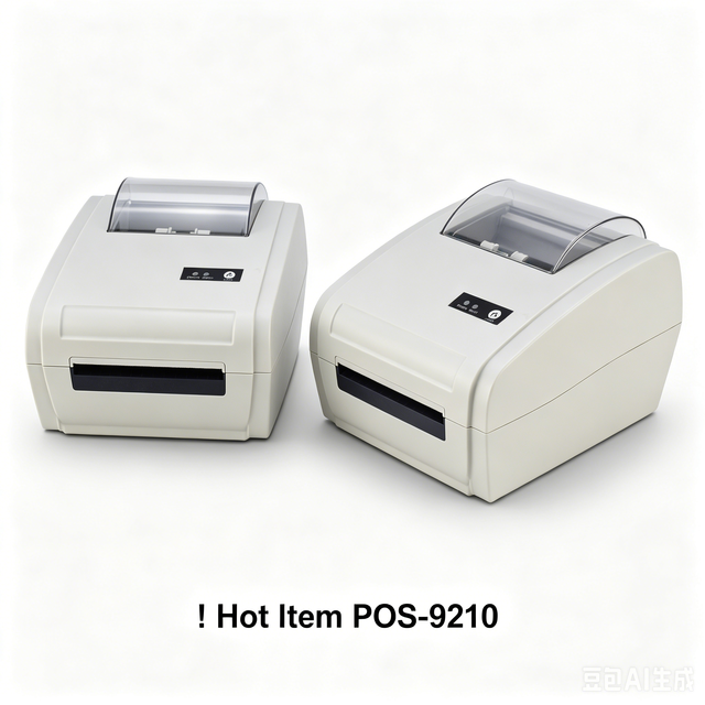 ZJprinter ZJ-9210 4-Inch USB Thermal Label Printer 203dpi 4x6 Sticker Barcode Packaging 108mm Bill Desktop Office Shipping Stock