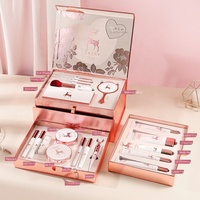 20-Piece Beauty and Makeup Set Tahan Air untuk Hari Valentine atau Ulang Tahun 520 Kotak Hadiah Kosmetik Base De Maquillaje Untuk Wanita