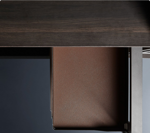 הנמכרים ביותר-חומרים ידידותיים לסביבה להתאמה אישית עץ מלא עכשווי וילה ארון מתלה ארון עבור זכוכית סלון זכוכית סלון - Product Image 6