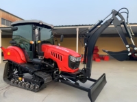 Rotocultivador Personalizable de 120 HP con Sistema de Accionamiento por Cadena, Tractor Anfibio Hidráulico, Rotocultivador para Labranza del Suelo