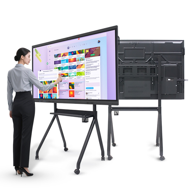 65 75 85 86 98 110 Inch Smart Interactive Flat Panel for School Education & Meeting Conferences