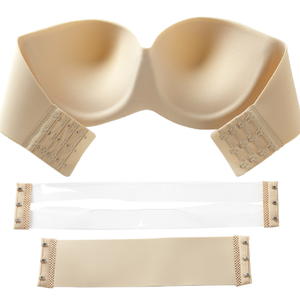 XB036 una pieza transparente <span class=keywords><strong>espalda</strong></span> <span class=keywords><strong>sin</strong></span> costuras <span class=keywords><strong>Push</strong></span> <span class=keywords><strong>Up</strong></span> elegante <span class=keywords><strong>sujetador</strong></span> <span class=keywords><strong>sin</strong></span> <span class=keywords><strong>tirantes</strong></span> para vestido de noche - Product Image 6
