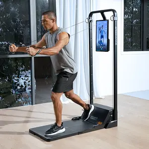 Allenamento della forza più veloce Smart Home Gym Trainer multifunzione Fitness Smith Squat Machine Tonal