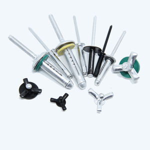 Rivets aveugles en aluminium imperméables à trois plis de 7,7 * 27 avec rondelle en caoutchouc pour bateaux - Product Image 2