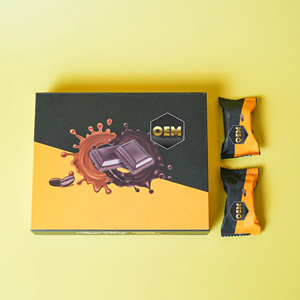 Boîte Cadeau Jetable en Carton Ivoire de Qualité Supérieure pour Bonbons Gommeux Dragon Bear, Chocolat, Sachets de Miel <span class=keywords><strong>Royal</strong></span> VVIP, Nergie Miel - Product Image 1