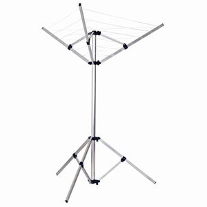 Étendoir à linge rétractable en aluminium extensible de haut niveau support de <span class=keywords><strong>tour</strong></span> <span class=keywords><strong>pliable</strong></span> <span class=keywords><strong>séchoir</strong></span> à linge rotatif pliant - Product Image 3