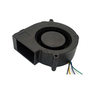 Hangdahui, venta al por mayor, ventilador, Caracol, 97x97x33mm, 12V, 24V, soplador de aire para coche, DC 9733 DC, ventilador centrífugo de refrigeración