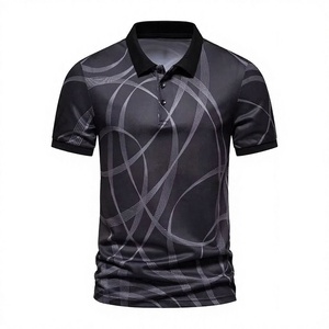 บริการ OEM เสื้อโปโลชาย 100% ผ้าฝ้าย รับทำโลโก้ ราคาโรงงาน MOQ ต่ำ เสื้อโปโลแขนสั้นลำลอง ผู้ผลิตขายส่ง - Product Image 1