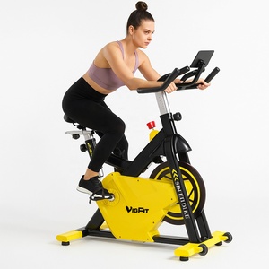 Bicicleta de <span class=keywords><strong>Spinning</strong></span> <span class=keywords><strong>Profesional</strong></span> Comercial VIGFIT para Gimnasio, Bicicleta de Ejercicio con Resistencia Magnética y Transmisión Silenciosa por Correa en Venta - Product Image 5