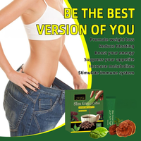 Suplemento Herbal Slim Green Coffee, Café Saludable para Controlar la Dieta, Polvo Instantáneo para Bajar de Peso, Café Ganoderma Adelgazante en Bolsa/Caja