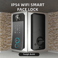 Serrure de sécurité intelligente pour la maison, système de verrouillage de porte sans clé Tuya WiFi / TTLock Ble, serrure à pêne dormant pour portail principal