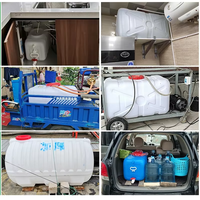 Conteneur d'eau de camping de qualité alimentaire 80L Cruche de transport de véhicule en plein air pour la randonnée