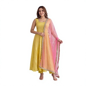 Purple Indian Pakistani Women's Floor-Length Lehenga <strong>Set</strong> With Embroidered Dupatta Traditional Wedding Wear - Product Image 1