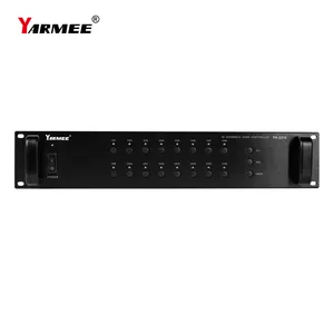 Yarmee 16-канальный видеорегистратор контролируемые зоны оповещения по громкой связи матрица контроллер PA-2316 для система громкоговорящей связи, вещания, музыкальная система