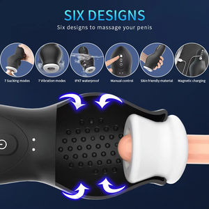 เครื่องช่วยสำเร็จความใคร่ชายแบบดูดอัตโนมัติ นวดองคชาต จำลองการมีเพศสัมพันธ์ทางปาก พร้อมระบบสั่นกระตุ้น - Product Image 4