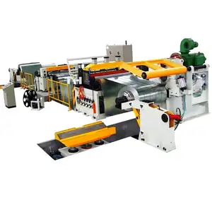 ce certification factory cold rolled steel coil uincoiling flattening leveling slitting rewind coil machine cutting in china