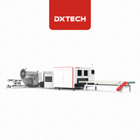 Dxtech Machine de découpe laser à enroulement de matériau à quatre fonctions avec table de 900*1300mm