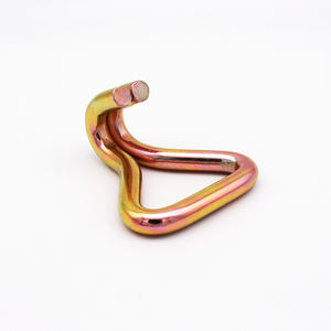 2 "3T黄色亜鉛メッキダブルJフック貨物ラッシング用 - Product Image 4