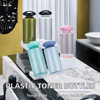 Contenants cosmétiques en plastique cylindriques personnalisés 75ml 100ml 150ml 200ml Bouteilles de lotion vides Nettoyant pour le visage Savon liquide classique