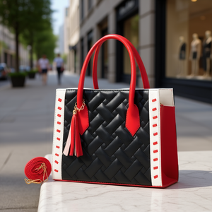 Bolso de Lujo para Mujer Fana Catalina M3865 con Hermosos Colores Tommy y Cadena, Decoraciones de Diamantes y Perlas, Asa Única y Solapa Abierta - Product Image 2