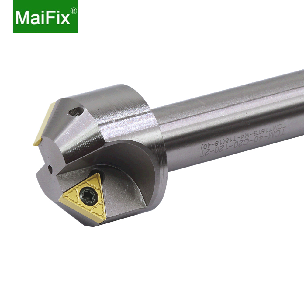 Токарный станок с ЧПУ Maifix TCM 45 градусов, Фрезерный резак, твердосплавные вставки TCMT, вольфрамовые стальные сверла, инструменты для снятия фаски