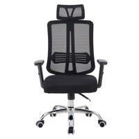 Vente en gros 360 °   Chaise de bureau pivotante en maille avec verrouillage d'inclinaison et appui-tête réglable