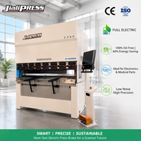 Prensa Plegadora CNC Eléctrica Compacta de 105T y 2800mm con Doble Servo para Plegado de Chapa de Acero al Carbono de 4.6mm